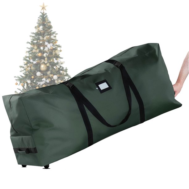 Premium Large Rolling Christmas Tree Storage Bag Fits Up To 7 Ft