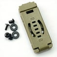 thumbnail image 4 of Durable Outdoor Tactical Knife Sheath Belt Clip with Mounting Screws for Secure Carry, 4 of 10