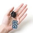 thumbnail image 4 of Wukai Star Penguin Print Rectangular Metal Keychain: Sleek and Durable Key Ring for Securely Holding Keys Perfect for Everyday Use, 4 of 5