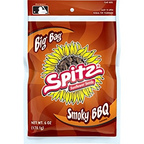 Spitz Smoky BBQ Flavored Sunflower Seeds 6 ounce Resealable