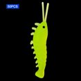 thumbnail image 2 of 50 Uds. De señuelos de pesca de agua salada de 3,5 cm, señuelo suave luminoso, camarones de PVC, regalos para hombres Wdftyju Para Estrenar, 2 of 3