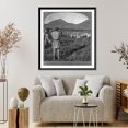 thumbnail image 4 of Historic Framed Print, Shepherds and their flocks on the Argive Plain, Greece, 17-7/8" x 21-7/8", 4 of 9