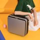 thumbnail image 1 of Bolsa de viaje Retro blanca, rosa y azul, juegos de equipaje rodante, maletas con ruedas para mujer de 13 pulgadas, bolso con rueda, novedad de 2024, 1 of 3