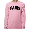 thumbnail image 2 of Paris College Style Long Sleeve Shirt Unisex 4X-Large Pink, 2 of 5