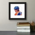 thumbnail image 3 of Gallery Pops Wayne Gretzky - Art Sketch Oilers Portrait Wall Art, Black Framed Version, 12" x 12", 3 of 5