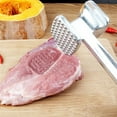 thumbnail image 6 of MOMOJIA Meat Tenderizer Hammer Kitchen Meat Hammer Ergonomic Handle Nail Sharpened Peen Tenderizer Steak Pounding Tool, 6 of 12