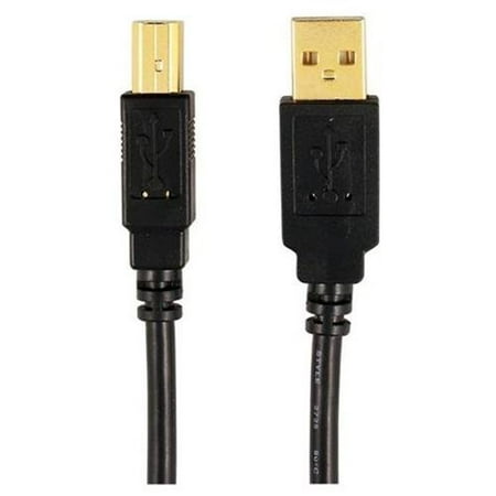 2.0 USB A-Male to B-Male Cable (6 ft) i? Use with any USB peripheral device i? Connect directly to computer or to hub i? Meets or exceeds 2.0 standard i? Gold-plated 2.0 USB A-Male to B-Male Cable (6 ft) i? Use with any USB peripheral device i? Connect directly to computer or to hub i? Meets or exceeds 2.0 standard i? Gold-plated