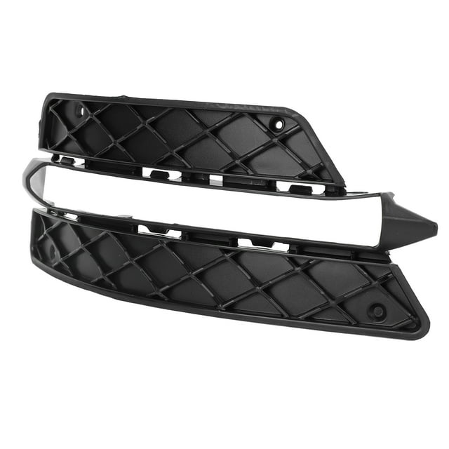 Cover Bumper Grille Enhanced Stability DRL Daytime Running Light Grill Cover Replacement for C-Class W204 Amg-Line 2011 to 2014