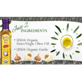 thumbnail image 3 of Garlic Gold Premium Certified Organic Extra Virgin Olive Oil Infused with Garlic, Low FODMAP, Garlic Gold (8.44 fl oz) (Pack of 3), 3 of 4