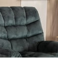 thumbnail image 7 of Bonzy Home 40.2" Wide Adult Plush Living Room Heated Massaging Lift Recliner Chair with Remote Controls and Storage Pocket, Olive-green, 7 of 7