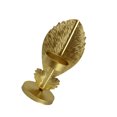 thumbnail image 3 of Candelabro Candelero con forma de hoja Candelabro de soldadura de hierro para decoración del hogar, Dorado, Tipo B Inevent HA002256-03, 3 of 7