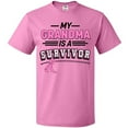 thumbnail image 3 of Inktastic My Grandma is a Survivor Breast Cancer Awareness T-Shirt, 3 of 5
