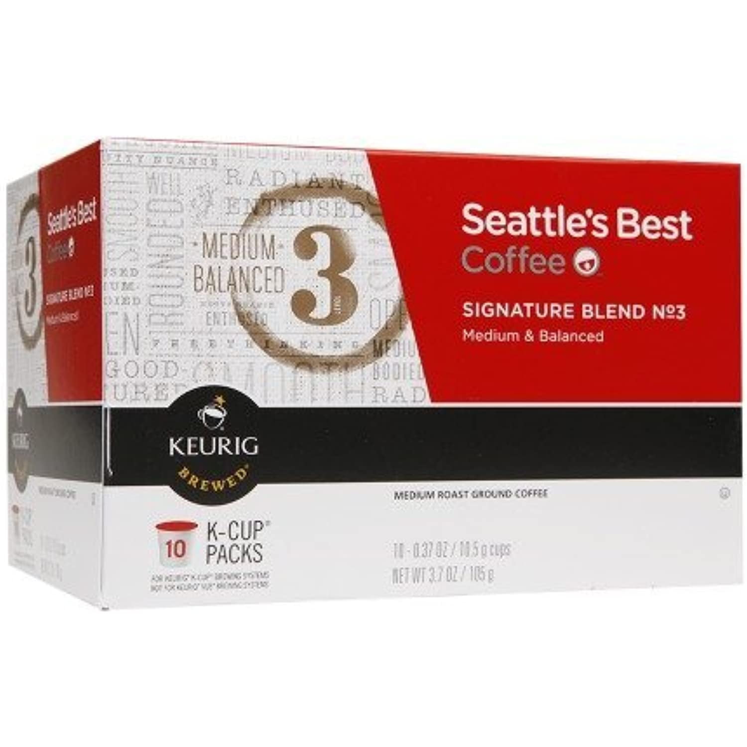 Seattles Best Coffee KCup Pods, Portside Blend, 10 Ct