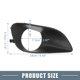 thumbnail image 4 of 1 par de embellecedores de cubierta de rejilla de luz antiniebla del lado izquierdo y derecho NO.521280D090/521270D190 para Toyota Yaris Sedan, 4 of 7