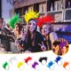 thumbnail image 1 of Diadema de Plumas Retro para Mujer - Tocado Colorido de Carnaval con Banda Elástica para Fiestas | Bodas y Eventos Especiales | 26 X 26 Cm, 1 of 2
