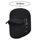 thumbnail image 2 of Gorra de piel sintética sencilla con visera y funda de esquí resistente al viento para hombre, 2 of 5
