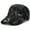 Black, variant on Womens Sun Visor Hat CQXIDFH Vintage Washed Cotton Dad Hat, Unstructured Low Profile Plain Adjustable Baseball Cap, Retro Casual Headwear for Men, Bucket Hats (Grey, One Size)