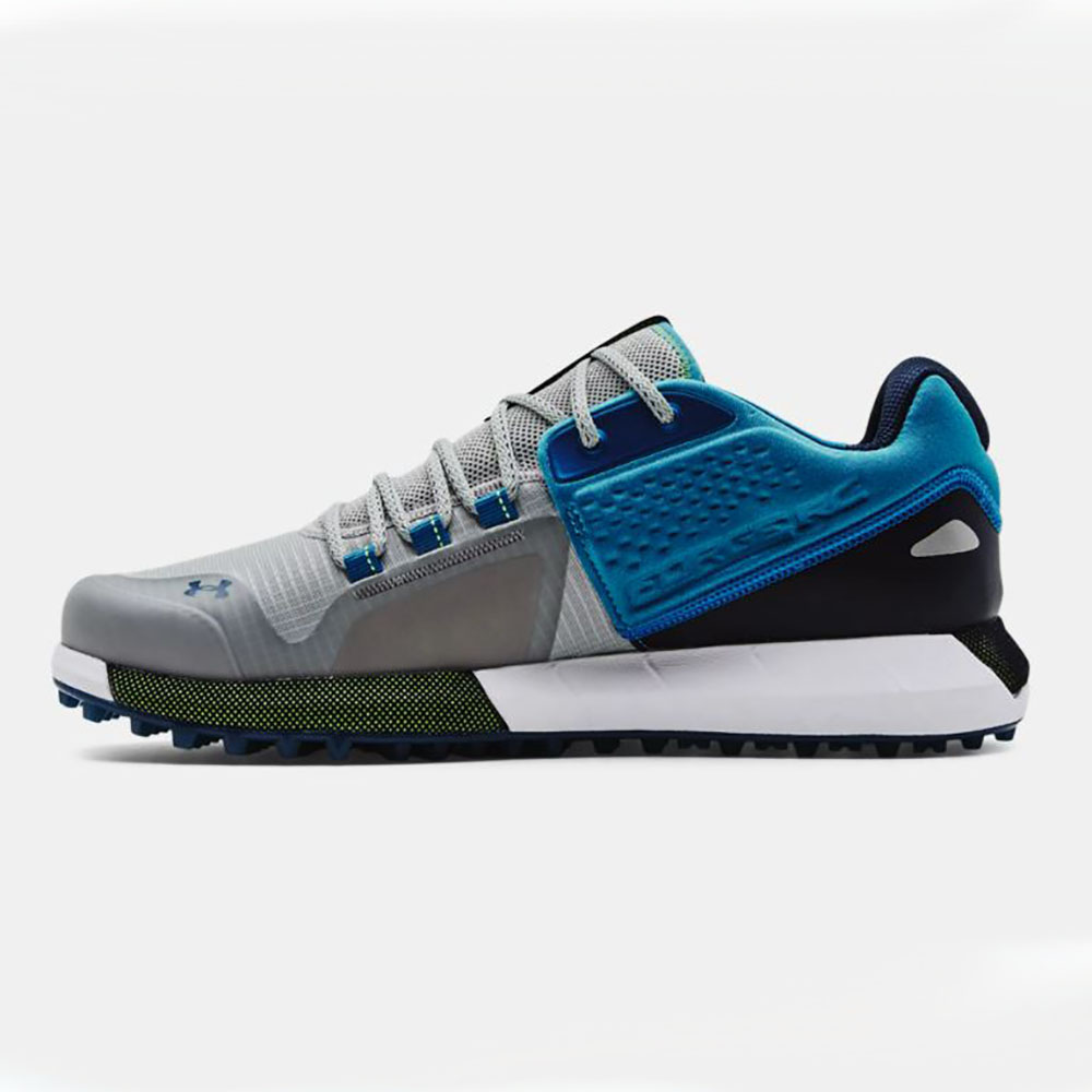 NEW Under Armour Mens UA HOVR Forged RC Golf Shoes Gray / Blue Size 12 M - image 3 of 4