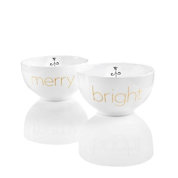 Jay Imports Merry And Bright Deep Serving Bowls Set