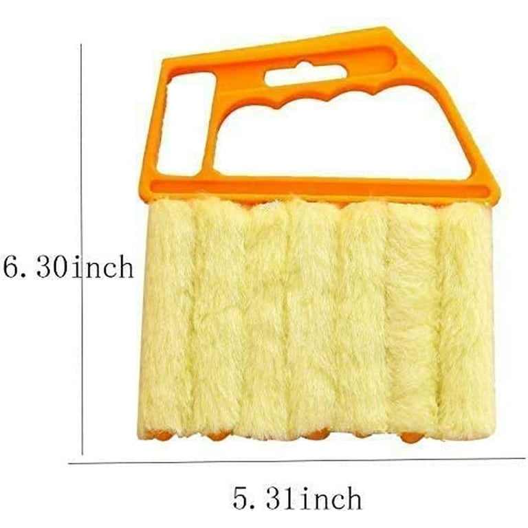 Blind Cleaner Duster Tool for Window Venetian, Washable Mini Cleaner Brush,  Hand held Cleaner Tool for Air Conditioner Wood Blinds Dust Dirt