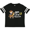thumbnail image 3 of Inktastic Off To The Races with Cowboy on Horse Boys Toddler T-Shirt, 3 of 5