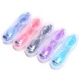thumbnail image 1 of Gafas de natación antivaho con protección UV para niños, lentes de natación de silicona suave con tapones para los oídos, visión clara, Color aleatorio, 1 of 7