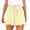 Beige, variant on Athletic Shorts for Women Fashion Versatile Double Layer Corset Lace Up Womens Pants,Blue,S