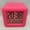 Red, variant on Beisidaer Compact Square Digital Alarm Clock With Silicone Protection And Snooze