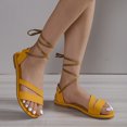 thumbnail image 1 of Vedolay Jelly Sandals Womens Flat Sandals Comfortable Summer Elastic Ankle Strap Flip Flops Casual Shoes,Orange 8.5, 1 of 5