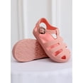 thumbnail image 7 of hirigin Kids Girls Boys Casual Sandals, Solid Color Hollow-Out Soft Sole Non-Slip Flat Shoes, 7 of 7