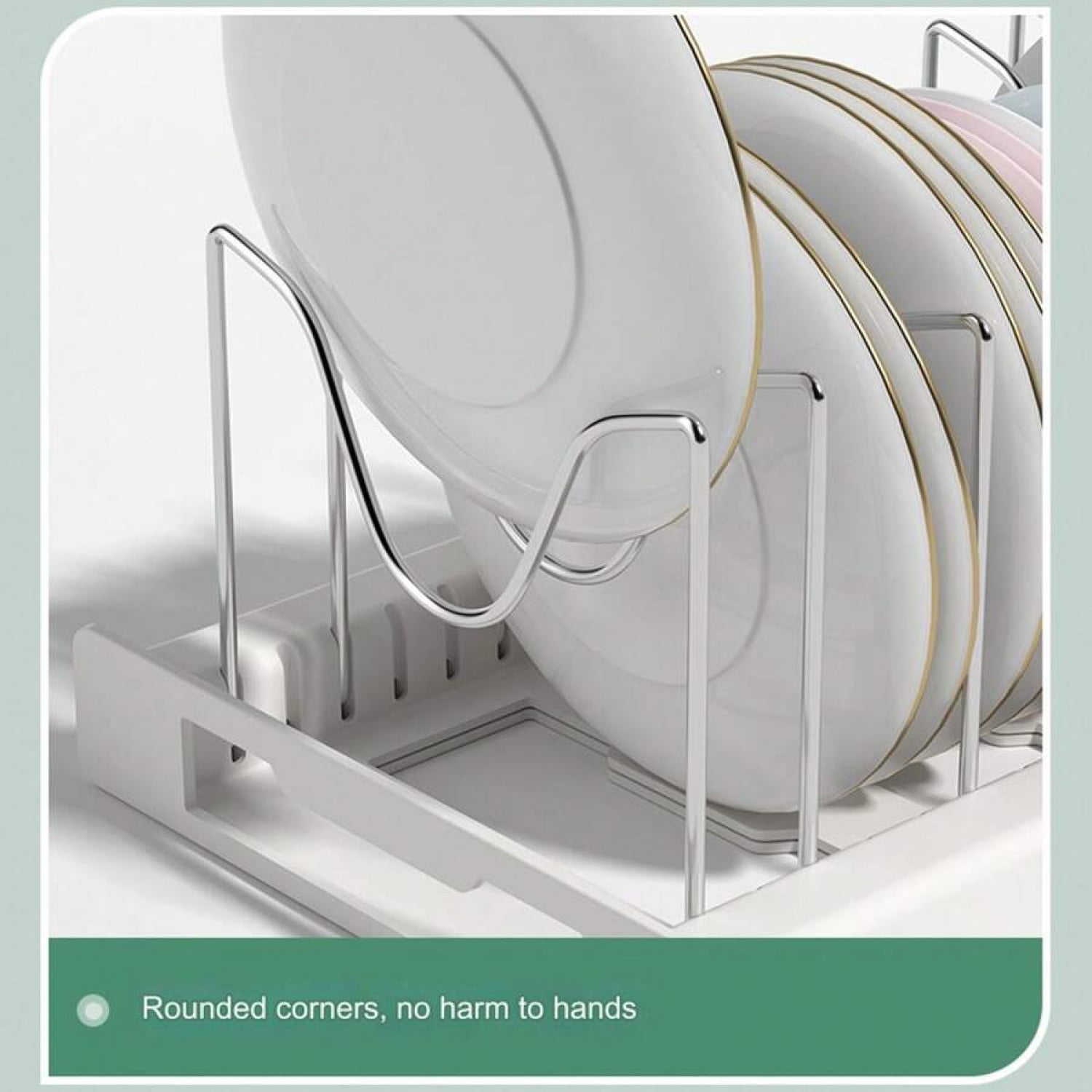 Pot And Pan Organizer 1pc Ultimate Kitchen Organizer - Space-Saving Expandable Shelf With Pot Lid Holder, Utensil Rack, Dish Drainboard, & Pull-Out Drawer For Tidy Cooking