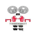 thumbnail image 2 of PowerStop Rear Z23 Evolution Sport Brake Pad and Rotor Kit with Red Powder Coated Calipers Fits: ACURA Select Models KC3128A, 2 of 2