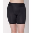 thumbnail image 5 of Hanes Moves Women's Anti-Chafe Slip Shorts Black/Black M, 5 of 6