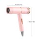 thumbnail image 3 of Secador de pelo de 800 W, secador de pelo de secado rápido y bajo nivel de ruido, 3 ajustes de calor (enchufe europeo rosa), 3 of 5