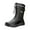 Black, variant on Warm And Waterproof Men'S Short Boots Men'S Cozy Fleece-Lined Short Rain Boots Men Rain Slip Casual Shoes Short On Boots Water Ankle Outdoor Fashion Men's Casual Shoes