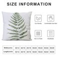 thumbnail image 5 of GOSMITH  Tropical Green Plants Decorative Throw Pillow Covers Summer Cushion Covers Decoration Square Pillows Cases Palm Leaves Outdoor Sofa Couch Home Living Room Decor, 5 of 5