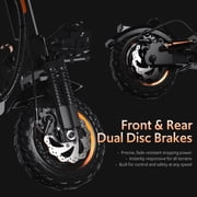 Electric Scooter for Adults with 48V 15Ah Battery, 31-Mile Rangel, 1200W Motor, 11 Tires for City and Off-Road
