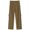 Brown, variant on Mens Pants Elastic Waist Patchwork Side Zipper Slit Drawstring Fashion Pants For Men Brown
