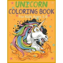 Unicorn coloring book for kids ages 3-8: A amazing cute Coloring Book with Magical Unicorns for kids . (Paperback)