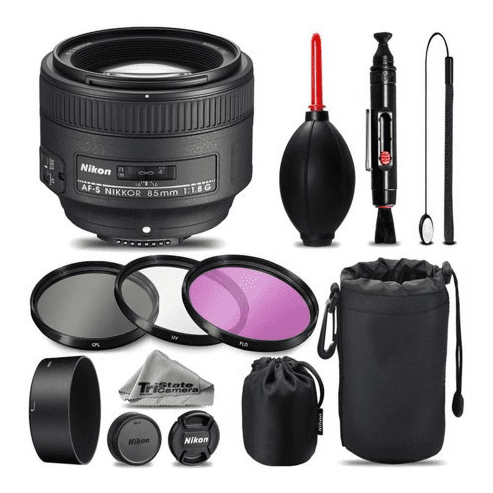 Nikon AF-S NIKKOR 85mm f/1.8G Lens for FX-format DSLR Camera