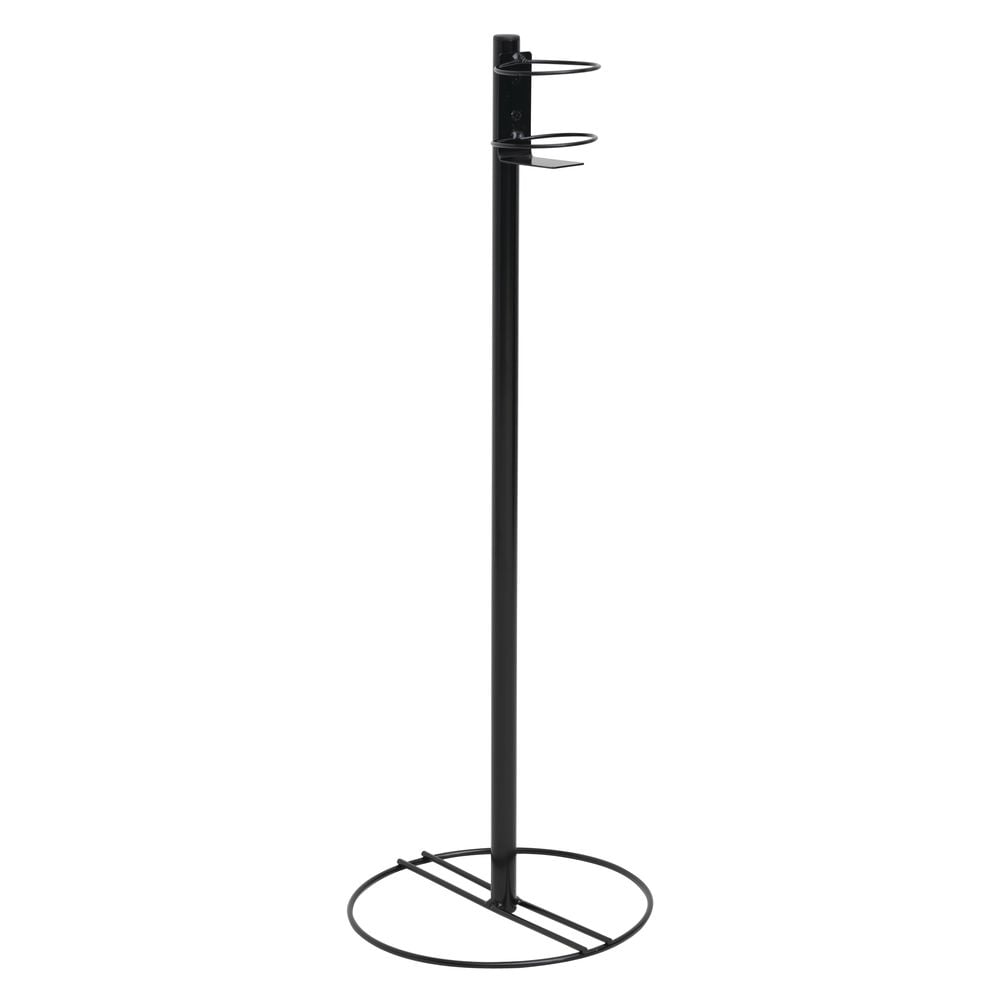 HUBERT Hand Sanitizer Stand for Small Bottles - 12"Dia x 34"H"
