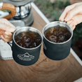 thumbnail image 3 of 300ML Coffee Mug Foldable Handle Top Opening  Mouth Heat-proof Cold Resistant Rust-proof Drinking Cup Outdoor Supply, 3 of 8