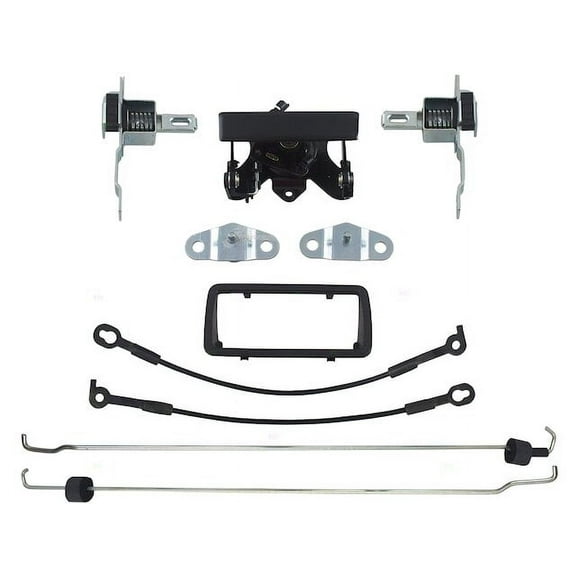 Tailgate Latch and Handle Kit - Compatible with 1994 Chevy S10 Blazer