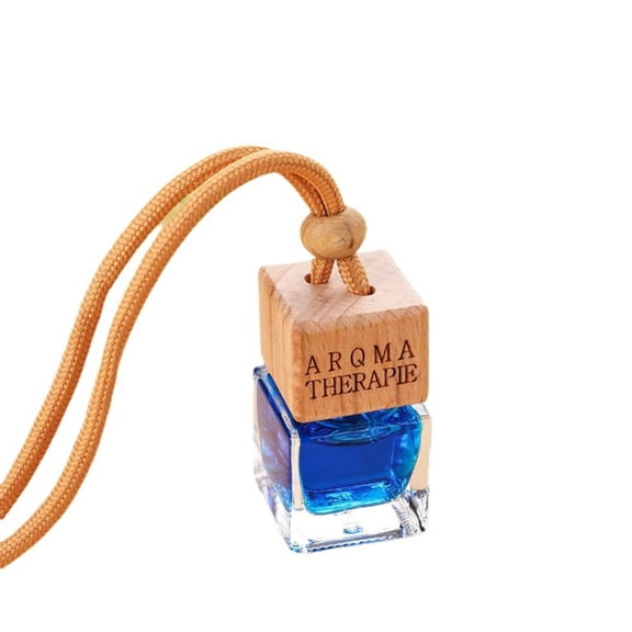 Gangdao Car Hanging Wooden Air Freshener, Rearview Mirror Auto Fragrance Diffuser, Long Lasting Car Odor Eliminator Pendant