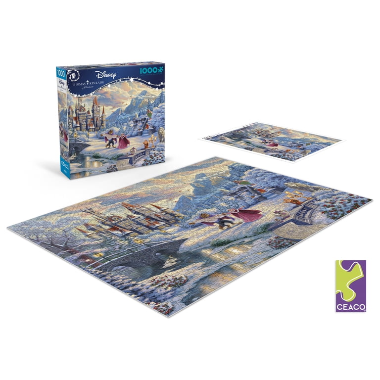 Ceaco Beauty and the Beast Winter Enchantment 1000 Piece Jigsaw