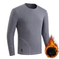 thumbnail image 4 of dzxyzu Mens Electric Heated Thermal Underwear set,Plus Size Three-Speed Temperature Regulation Heated Underwear Set Winter Washable Heating Baselayer for Outdoors Sports -Gray, 4 of 4