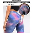 thumbnail image 2 of COMFREE Womens Anti Cellulite High Waisted Yoga Pants Tummy Control Scrunched Booty Leggings Workout Running Butt Lift Textured Tights, 2 of 6