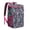 Rose-red-11, variant on Colorful Paisley Ethnic Floral Insulated Cooler Backpack, Vintage Boho Retro Abstract Decorative Mandala Pattern Leakproof Waterproof Lunch Bag for Picnic