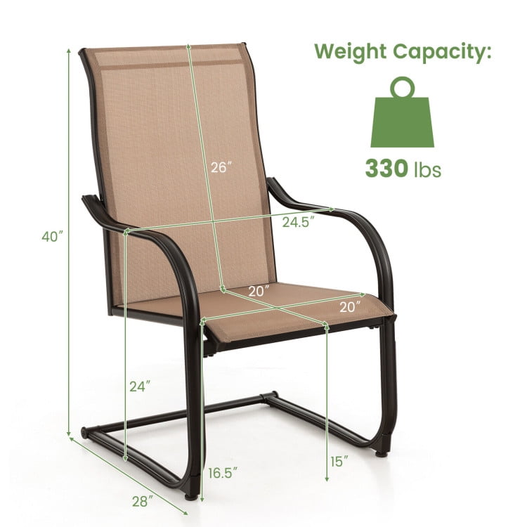 Spring chair outdoor hotsell