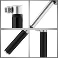 thumbnail image 2 of Bicycle Mini Pump - Fits Presta & Schrader - Lightweight Aluminum Alloy - Black Portable Inflator, 2 of 5